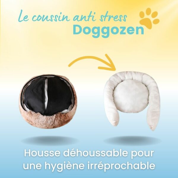 coussin déhoussable et apaisant pour chien